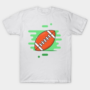 American Football Ball T-Shirt